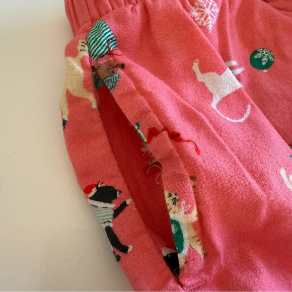Old Navy- Women’s Pets-Dogs-Cats-Holiday-Pink-Christmas-Pajama Pants-Medium - Picture 9 of 12